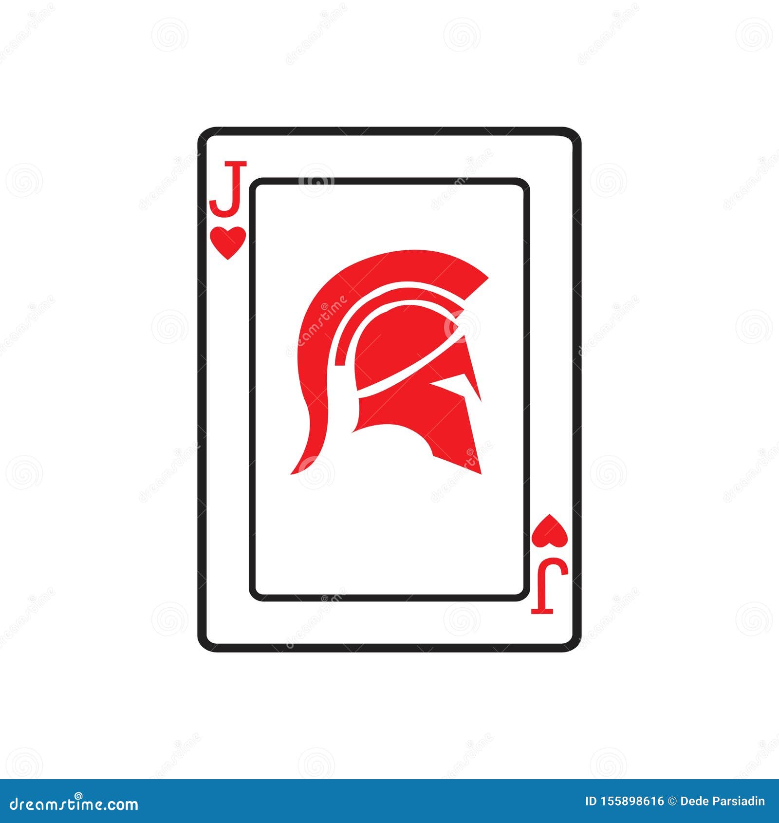 Casino Card Icon Template Vector Illustration Designplaying Card