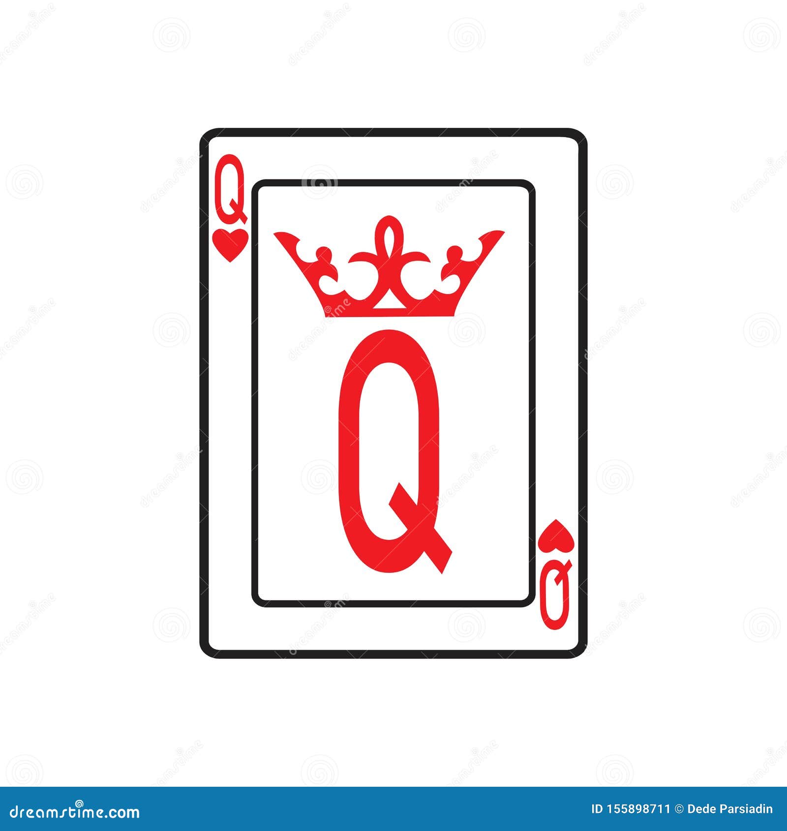 Casino Card Icon Template Vector Illustration Designplaying Card