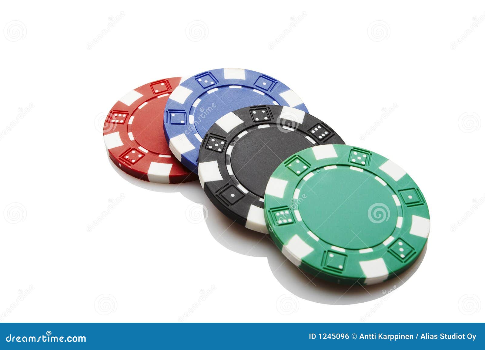 Casino chips stock photo. Image of casino, game, poker 1245096