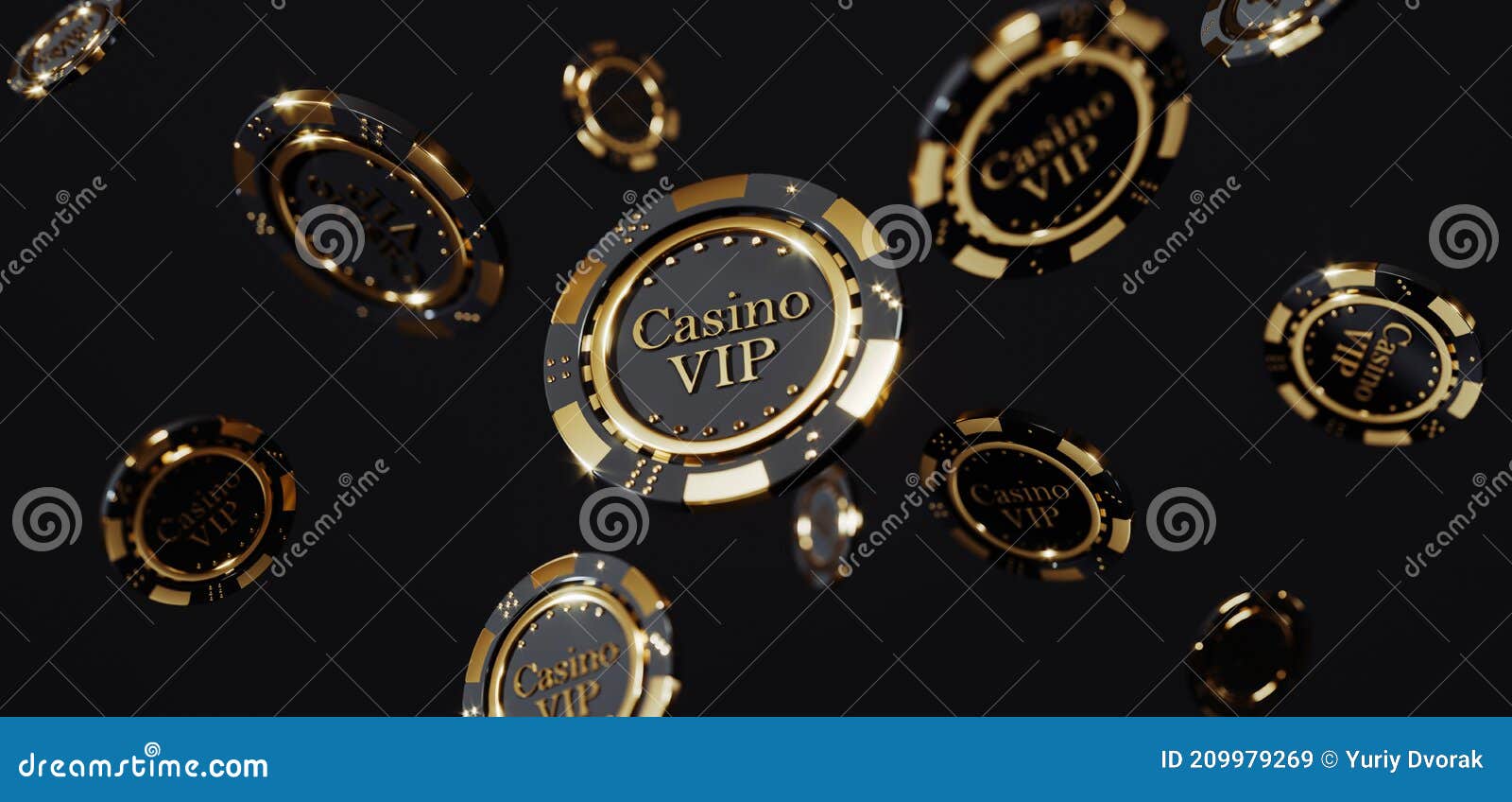 Casino Chips on Black Background. Casino Game Golden 3D Chips. Online Casino  Background Banner or Casino Logo Stock Illustration - Illustration of dice,  gamble: 209979269