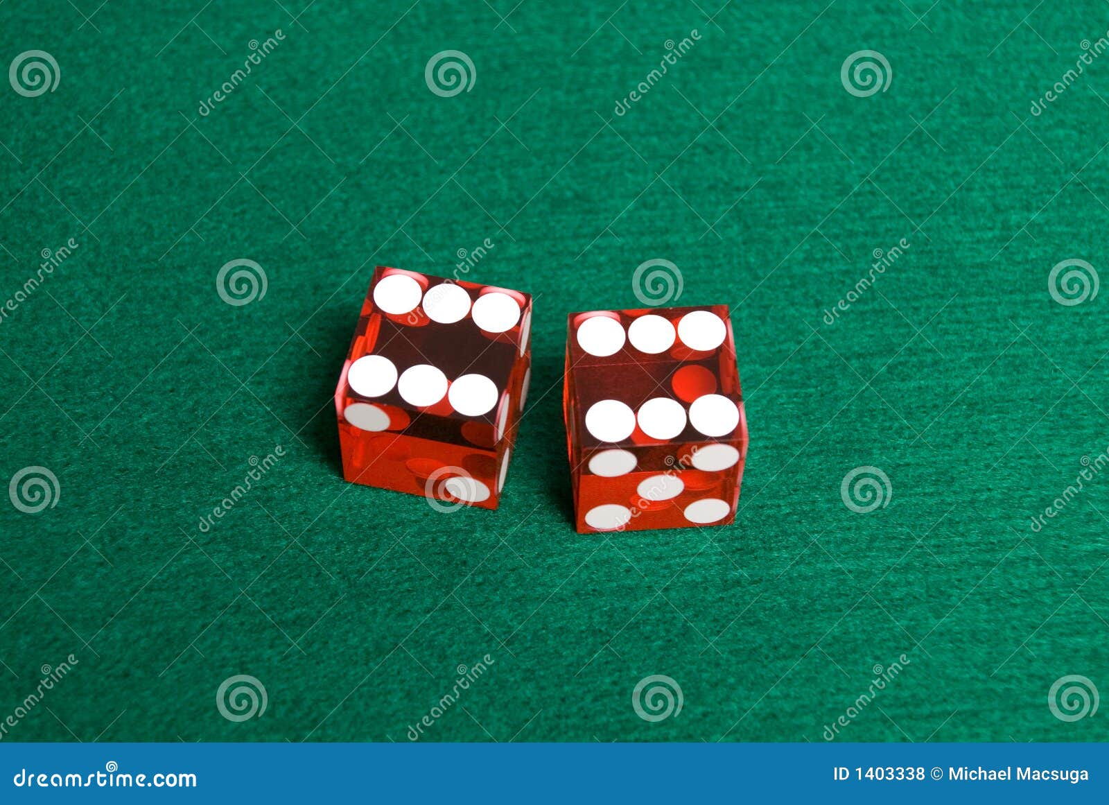 Casino Dice stock photo. Image of macsuga, gaming, green 1403338
