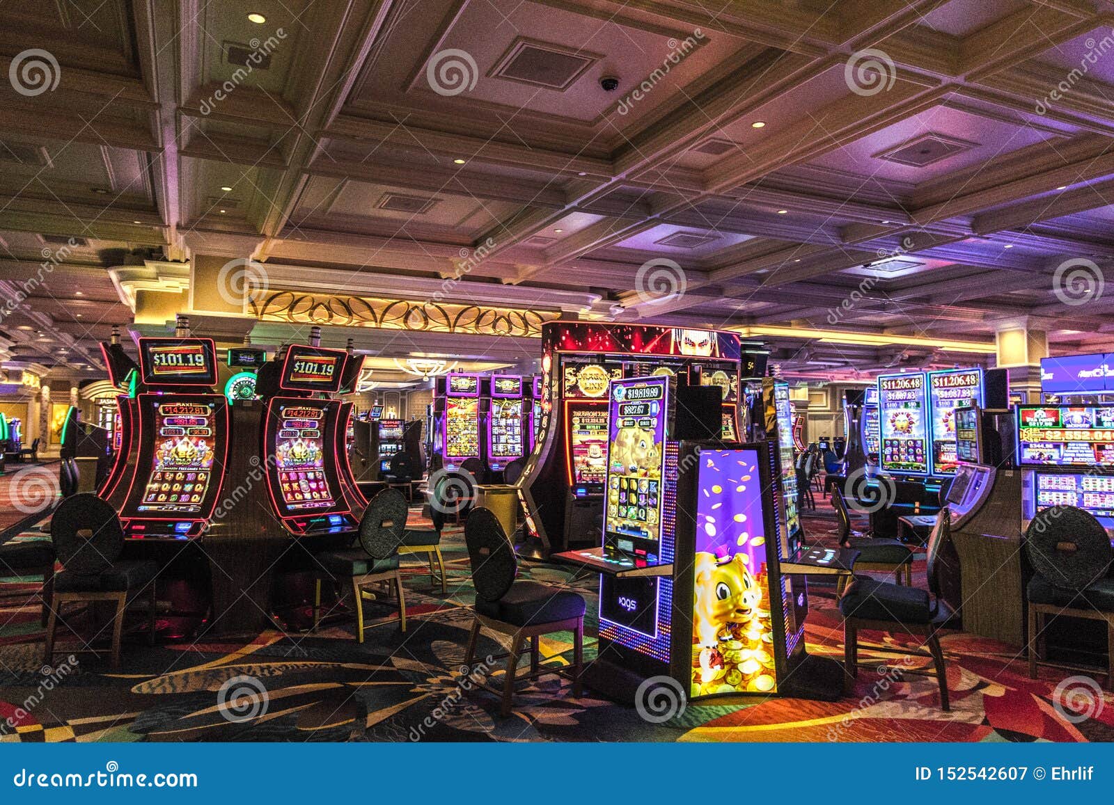 preocupación Bloquear trabajador Casino Interior En Bellagio Las Vegas Nevada Fotografía editorial - Imagen  de tranquilidad, brillante: 152542607
