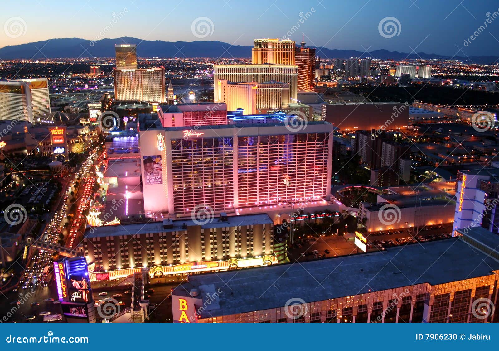 Casino Las Vegas Nevada Dhôtel De Flamant Image éditorial