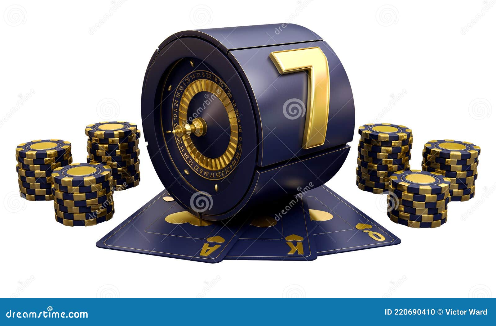 Casino Mix. Rouleete Slot Crabs Cube Poker Baccarat Illustration Stock Illustration - Illustration of cartoon, font: 220690410