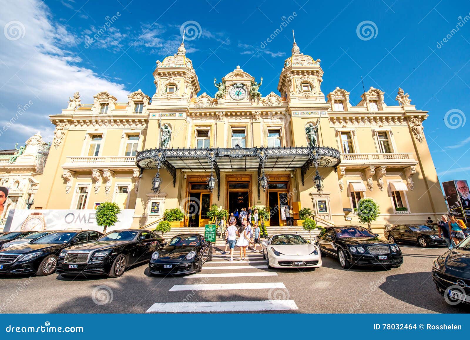 Casino in Monte Carlo redactionele stock afbeelding. Image of luxe ...