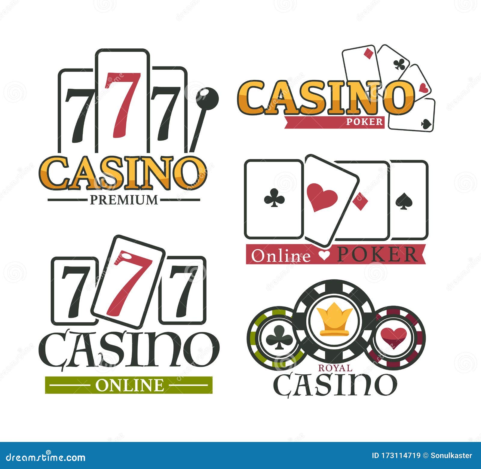 Premium Vector  Casino online, luxury gambling game with playing cards