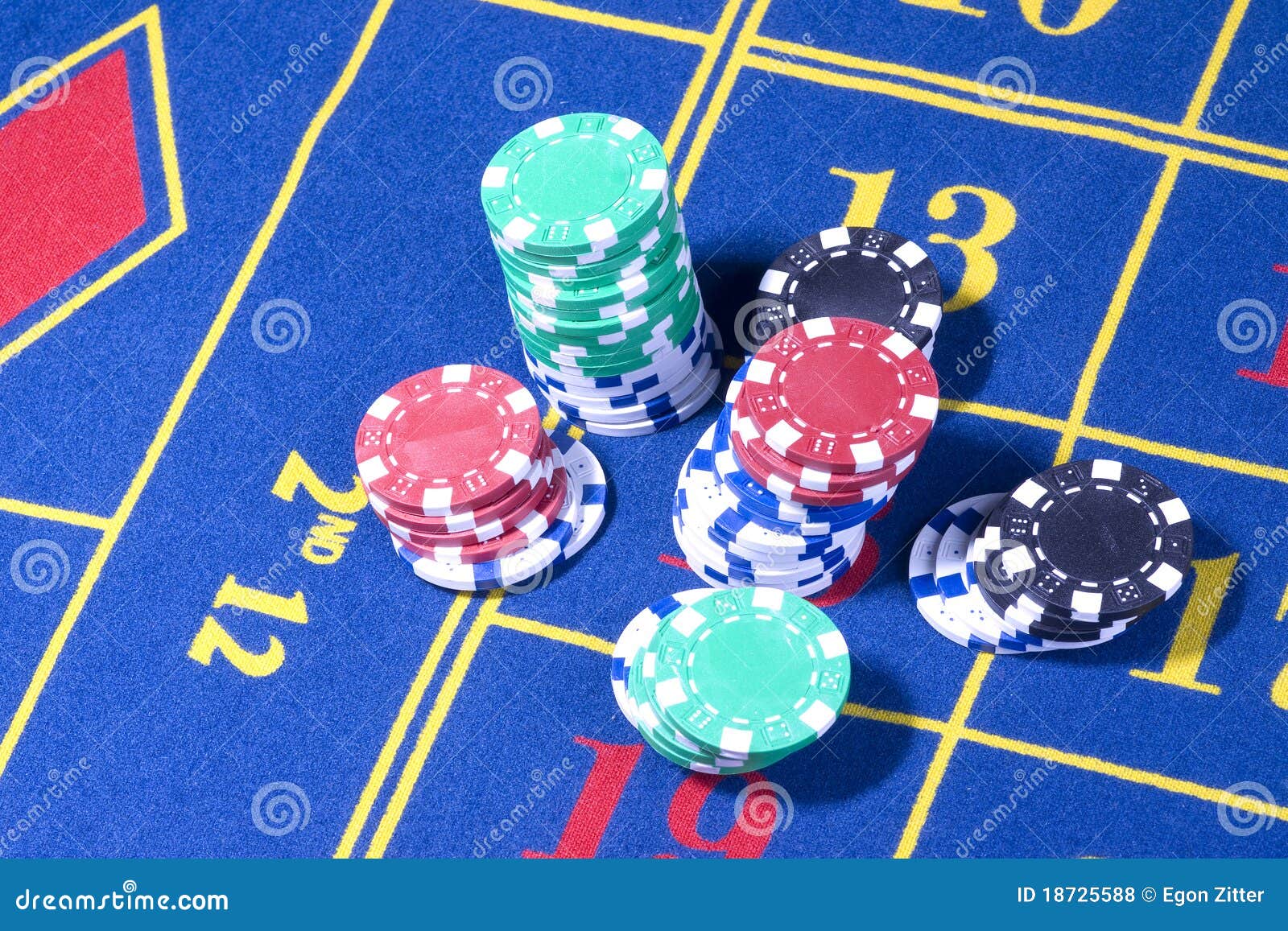 Casino Roulette Table with Game Stock Photo Image of armed, fortune