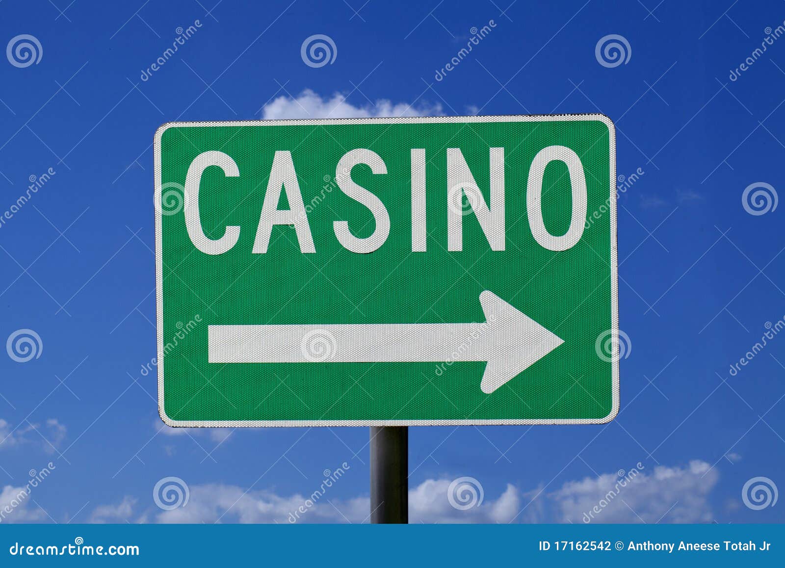 Casino Sign stock photo. Image of florida, highway, game 17162542