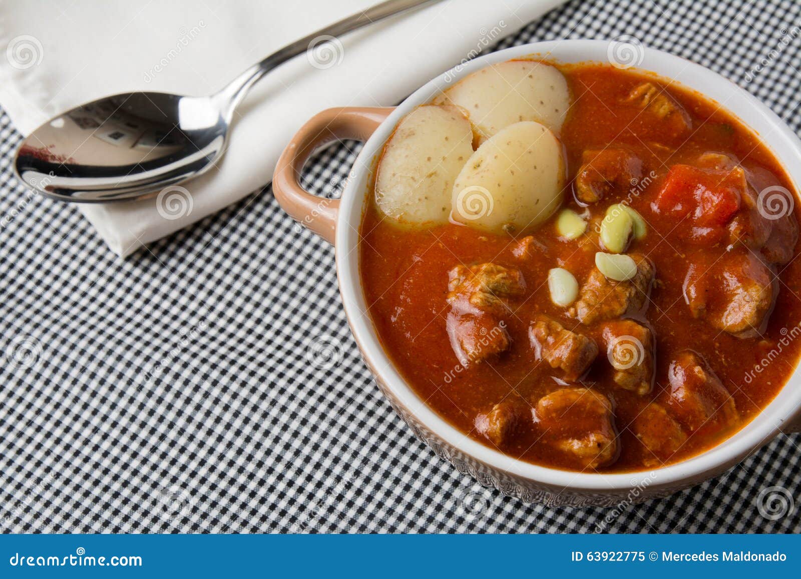 Casserole with Meat Stew and Tomato Sauce Stock Image Image of gravy