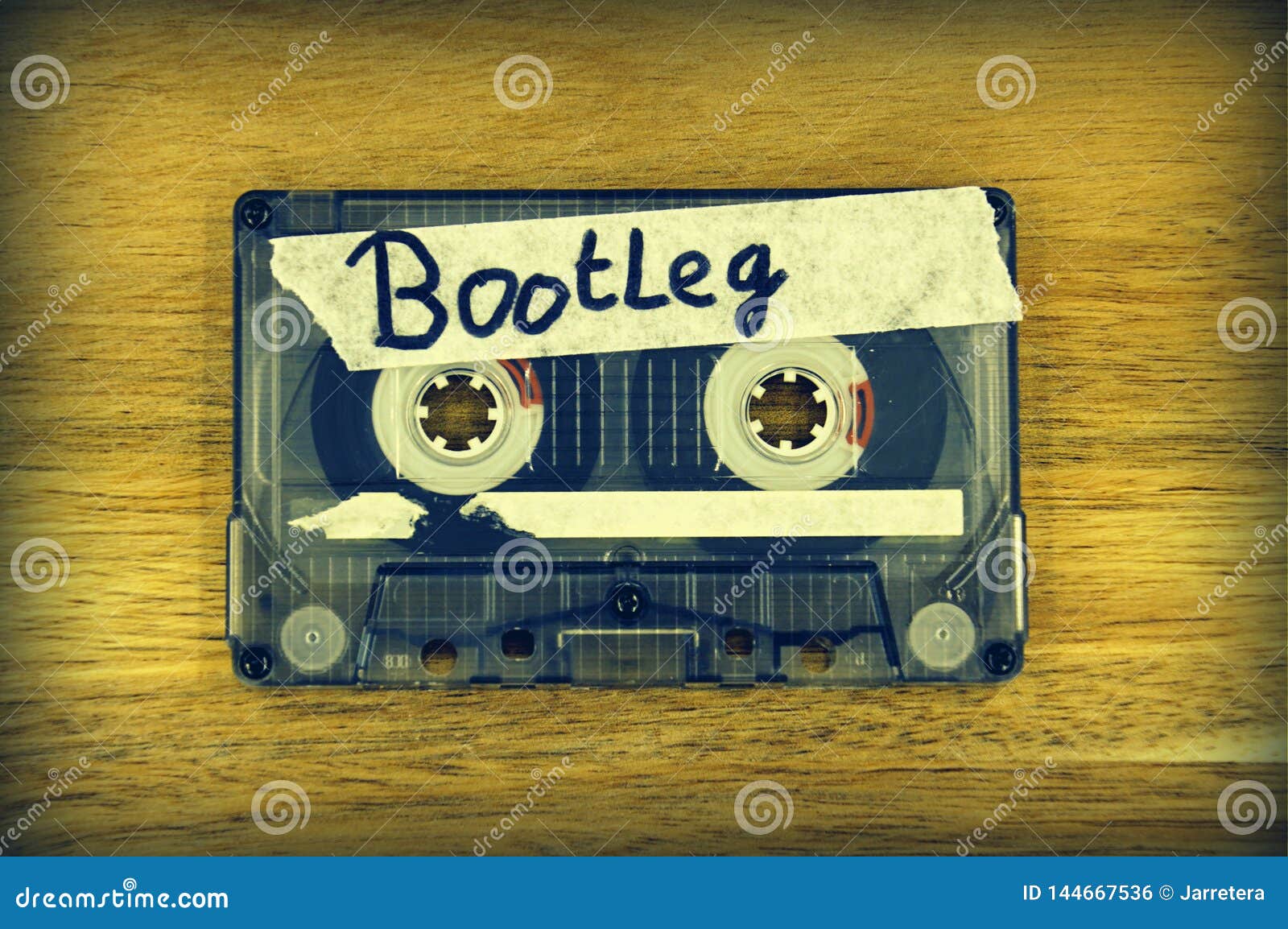 cassette tape with the description: bootleg
