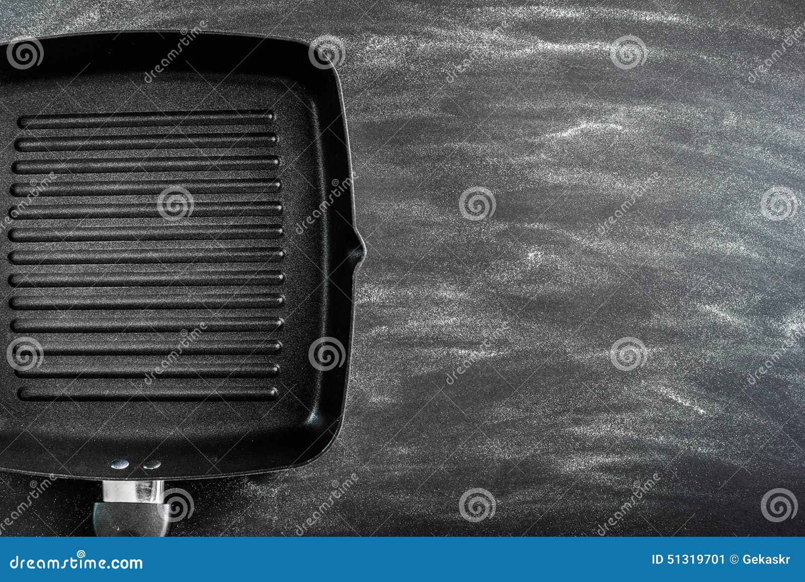 Cast iron griddle stock image. Image of frame, grill - 51319701