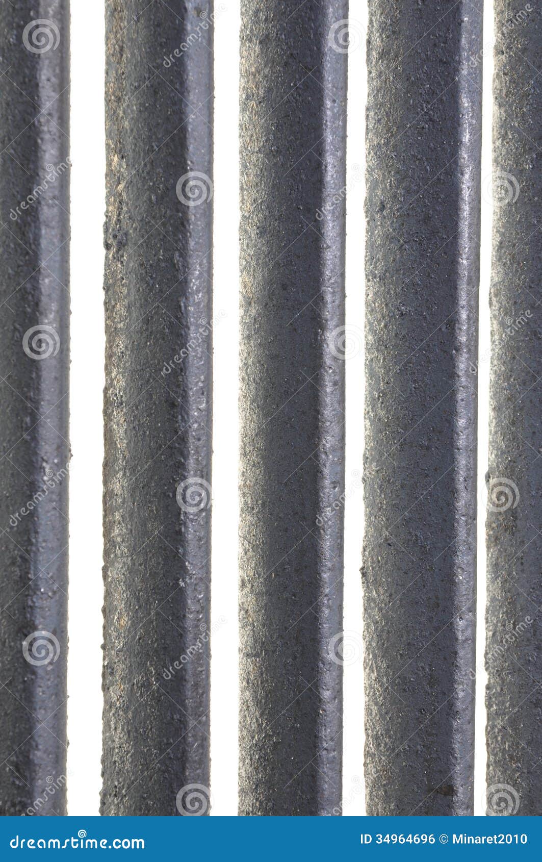 Cast iron rods stock photo. Image of construction, manufacture 34964696