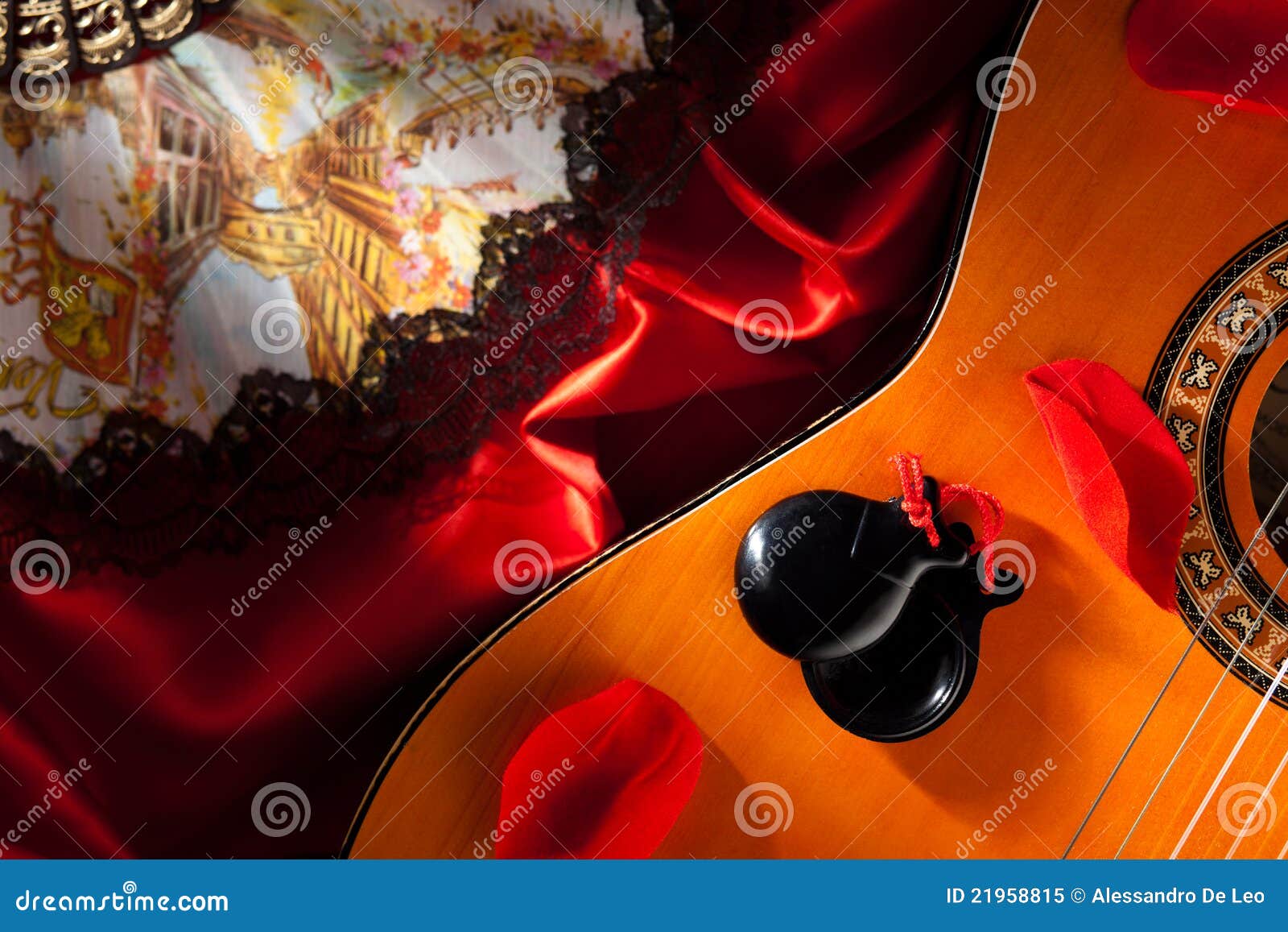 on Guitar stock image. Image of horizontal 21958815