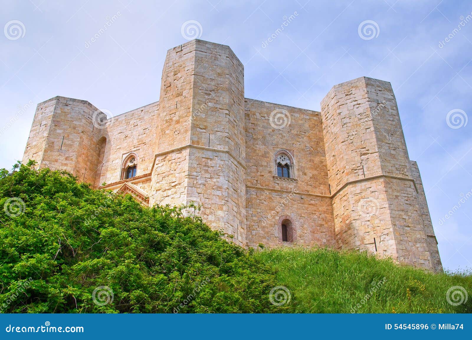 Castel Del Monte of Andria. Puglia. Italy Stock Photo Image of city