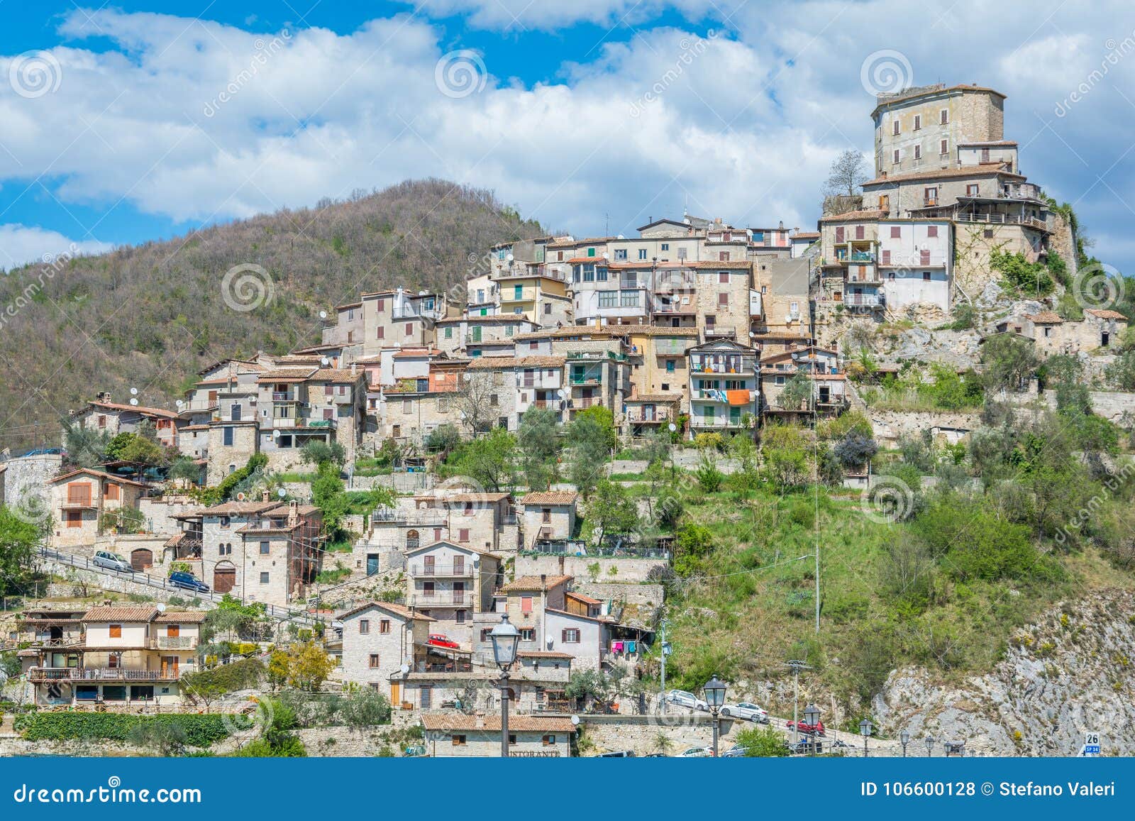 castel di tora, comune in the province of rieti in the italian region latium.