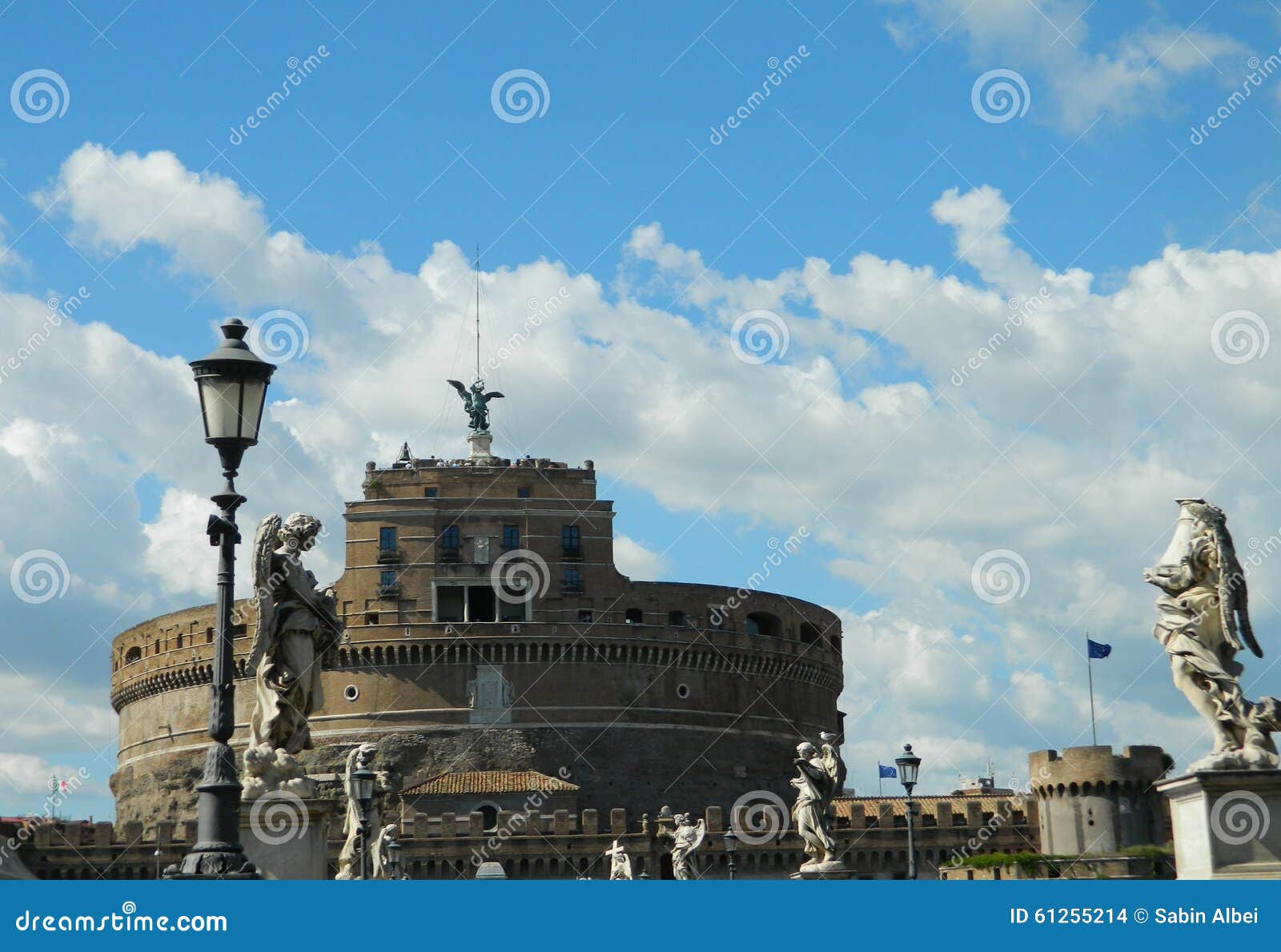 Castel Sant 'Angelo foto de stock. Imagem de monumento - 61255214