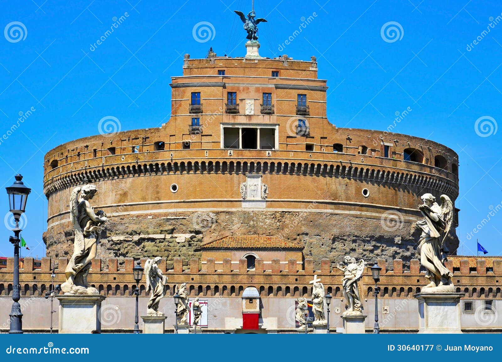 castel sant angelo in rome, italy