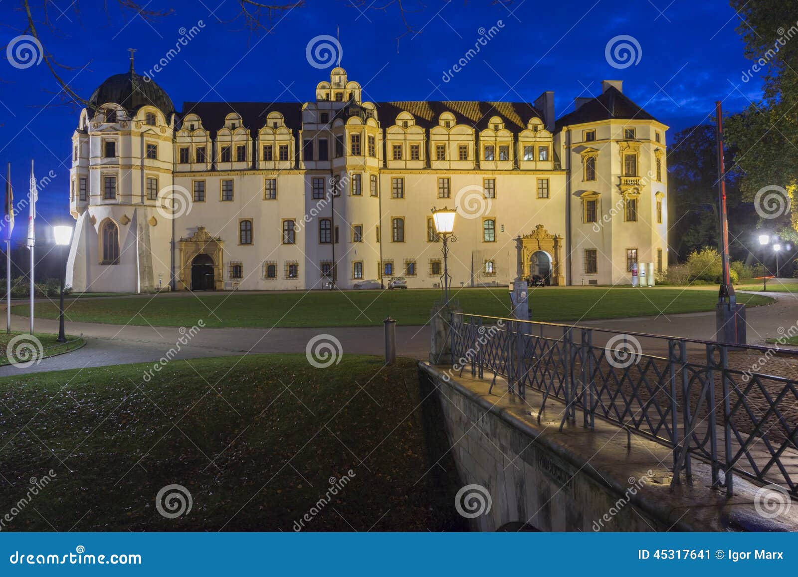 Castello In Celle Bassa Sassonia Germania Fotografia