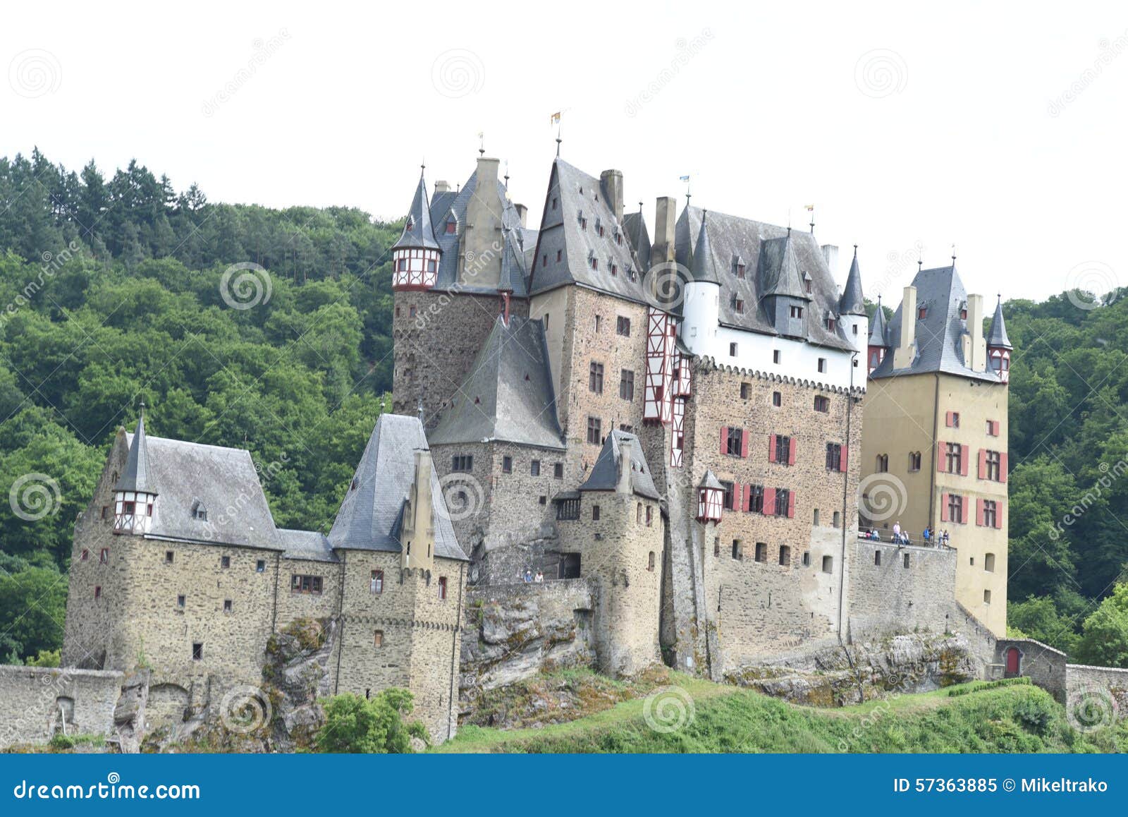 Castello Di Eltz Immagine Stock Immagine Di Presa Storia