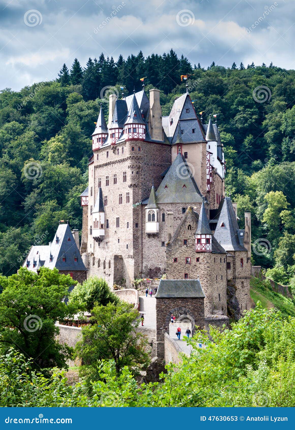 Castello Di Eltz Germania Immagine Stock Immagine Di Valle