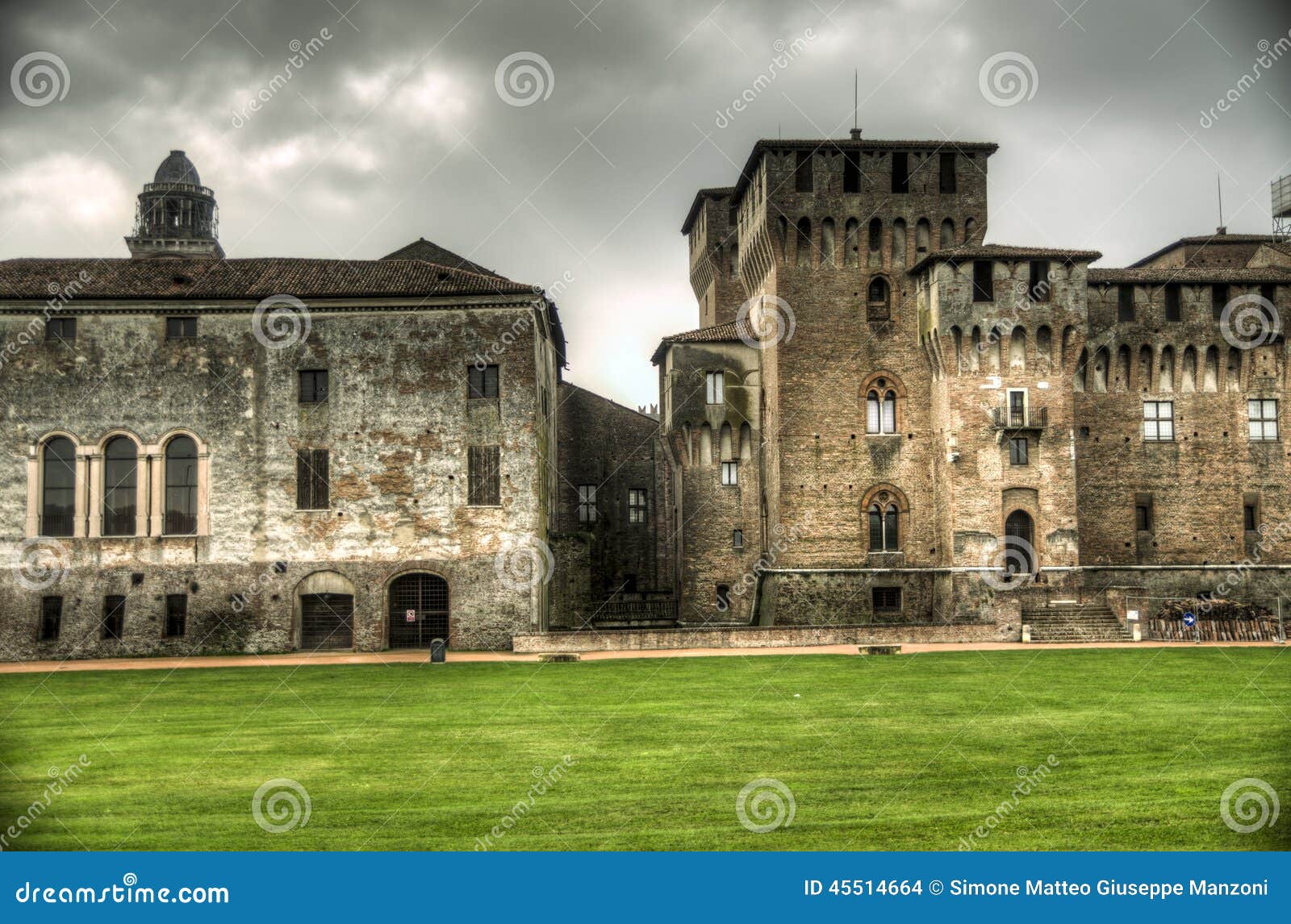 castello di san giorgio (ducal palace) in mantua, italy