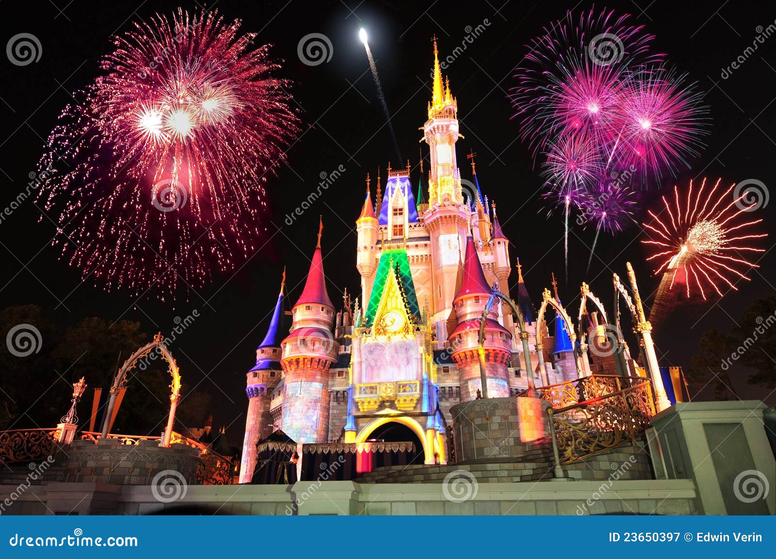 Castelo de Cinderella de Disney