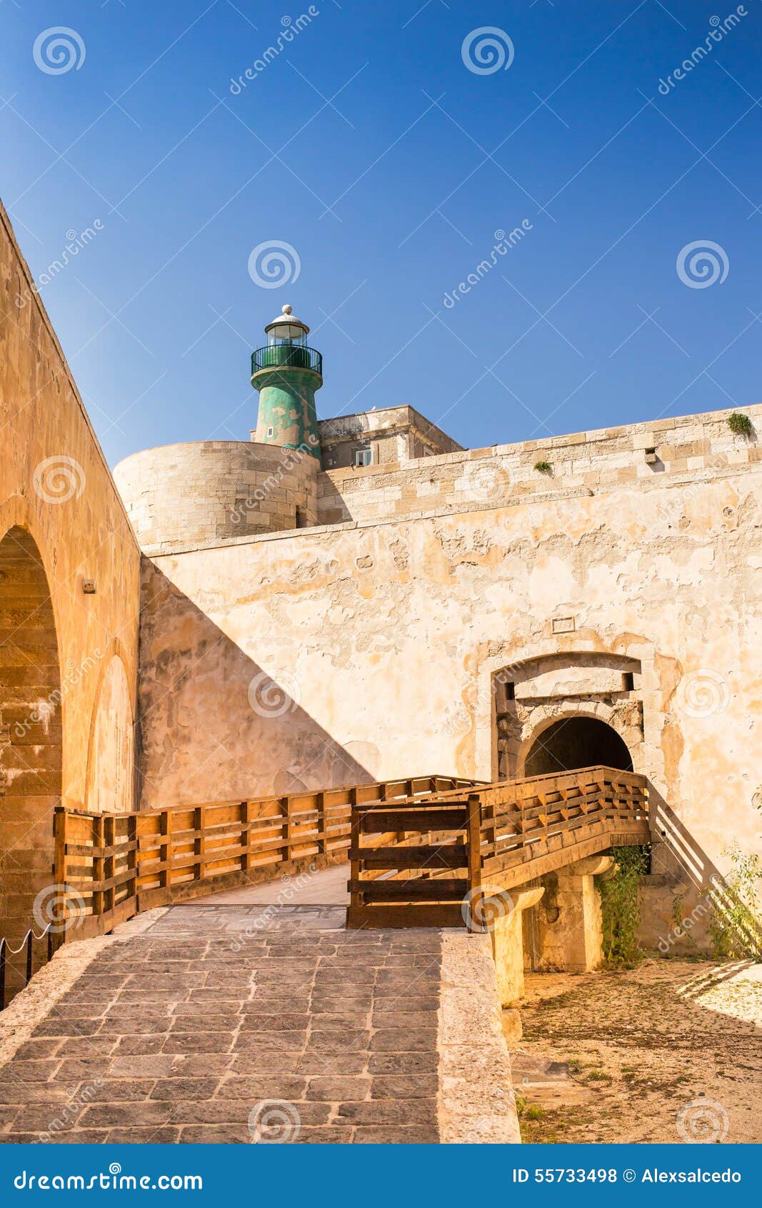 Castelo de Siracusa na ilha do ortigia Sicília, Italy