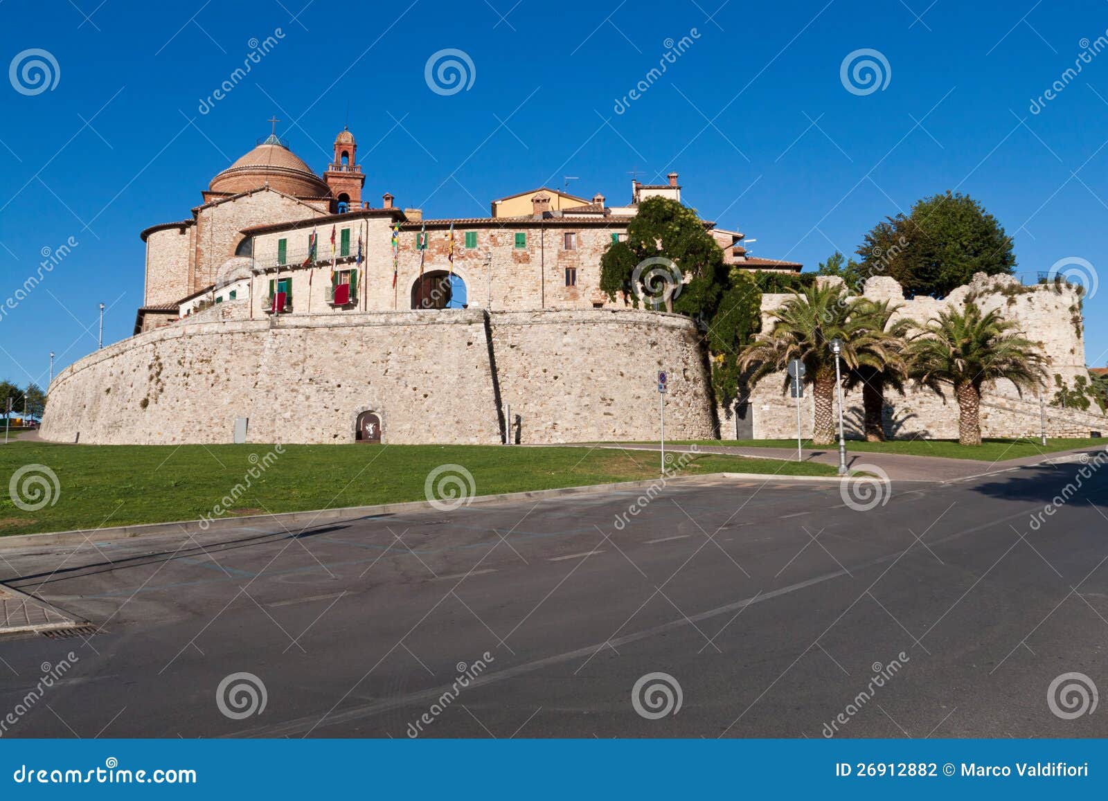 La aldea medieval de Castiglione del Lago