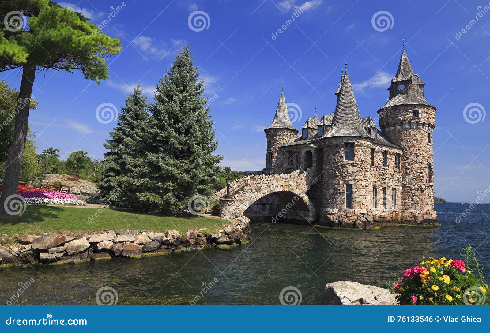 Castillo de Boldt, mil islas, los E.E.U.U.