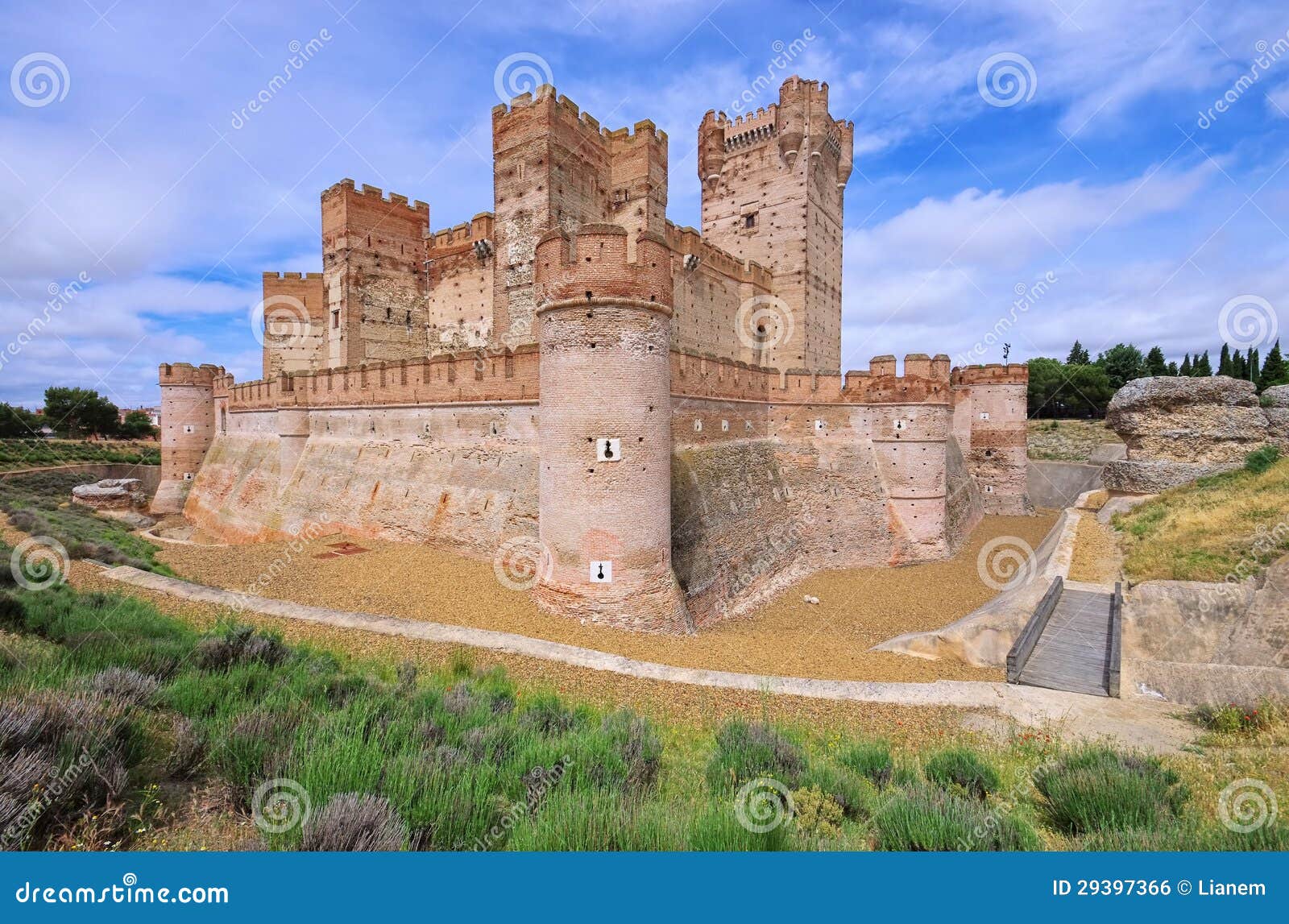 Castillo de la Mota in Spagna