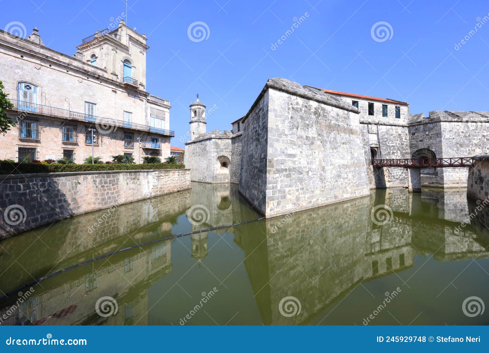 the castillo de la real fuerza in havana, cuba