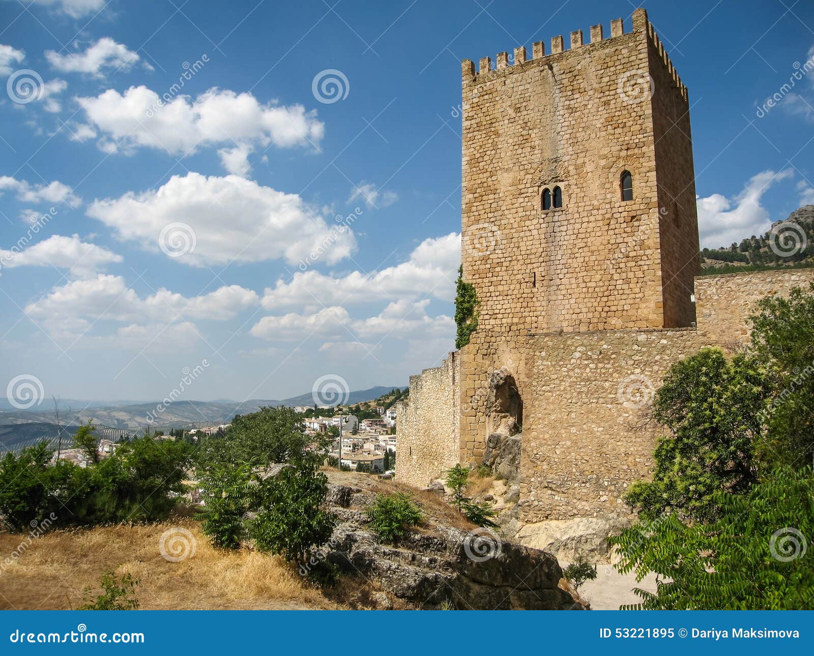 castillo de la yedra, siera de casorla, andalusia, spain