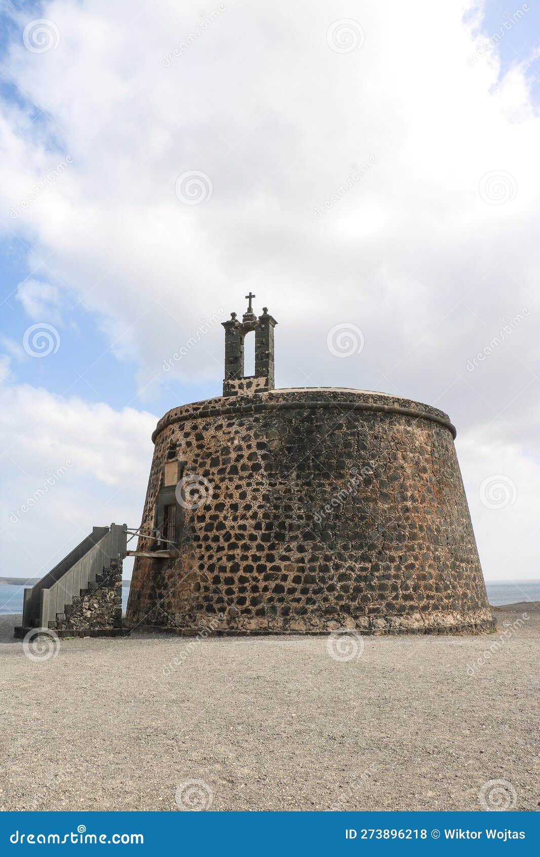 castillo de las coloradas, lanzarote, spain