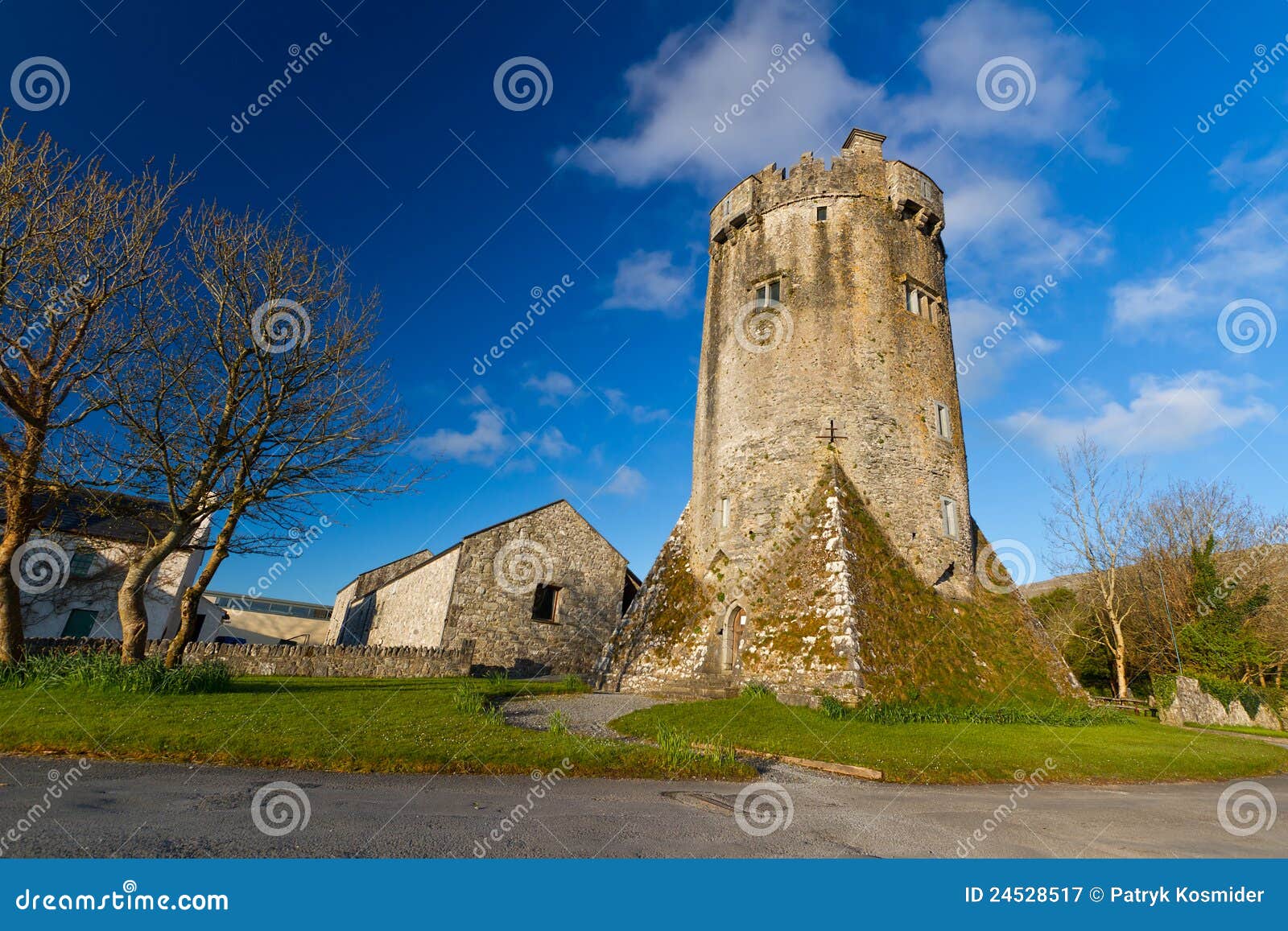 Castillo De Newtown En Co. Clare Imagen de archivo Imagen de exterior