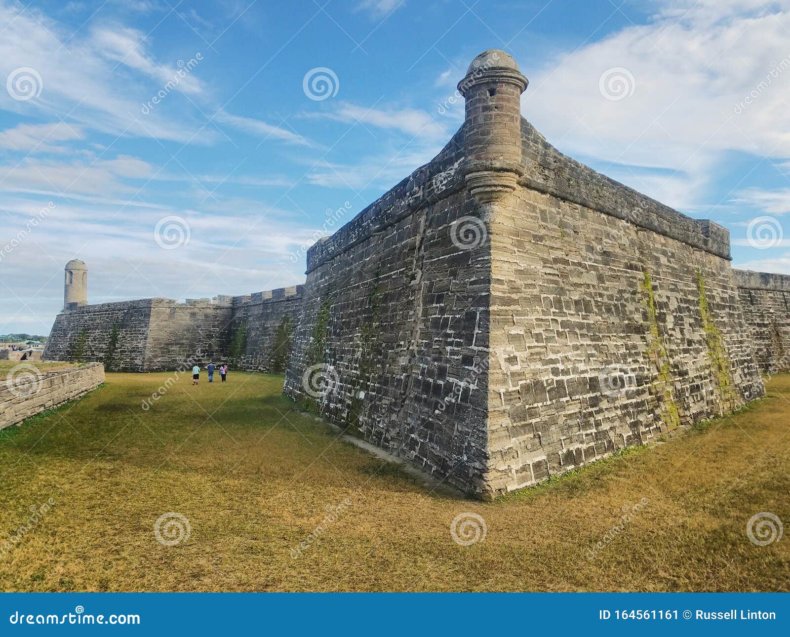 castillo de san marcos national park in saint augustine, florida