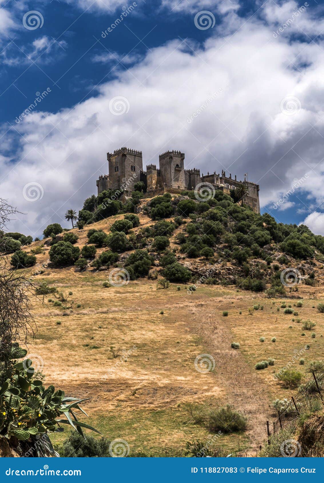castillo del del río de almodovar es una fortaleza de ánimo del