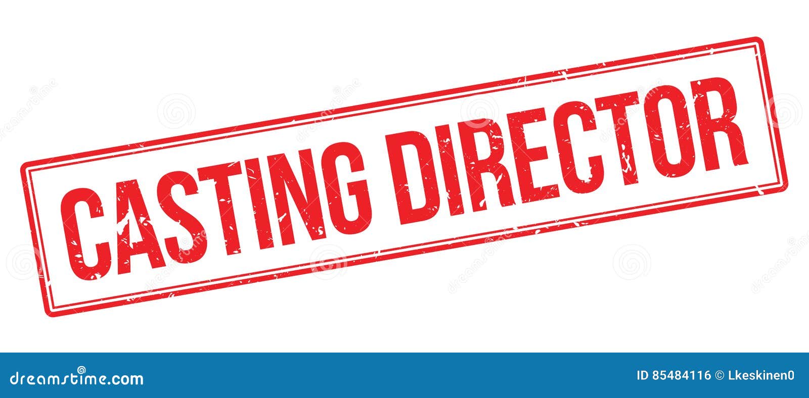 Casting Director Rubber Stamp Stock Vector Illustration of sponsor