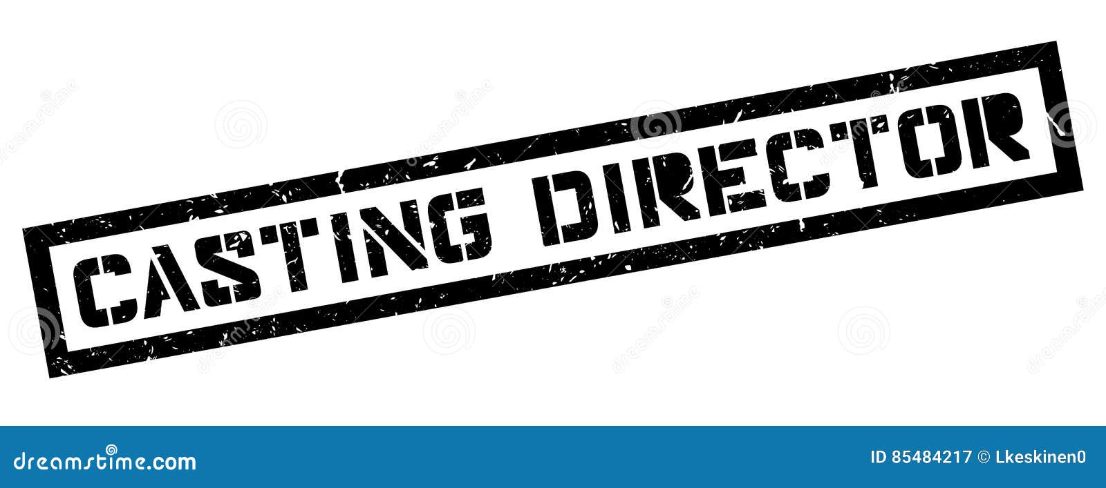 Casting Director Rubber Stamp Stock Vector Illustration of executive