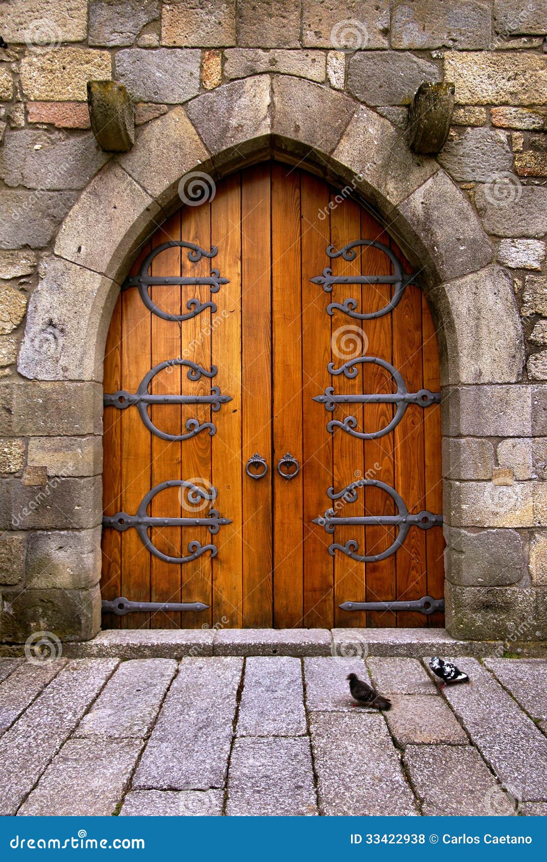 Castle Door stock photo. Image of antique, cathedral - 33422938