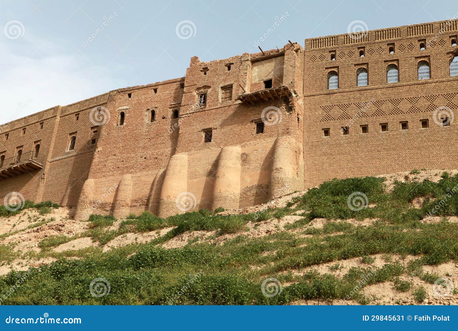 The Castle of Erbil, Iraq. stock image. Image of hawler - 29845631