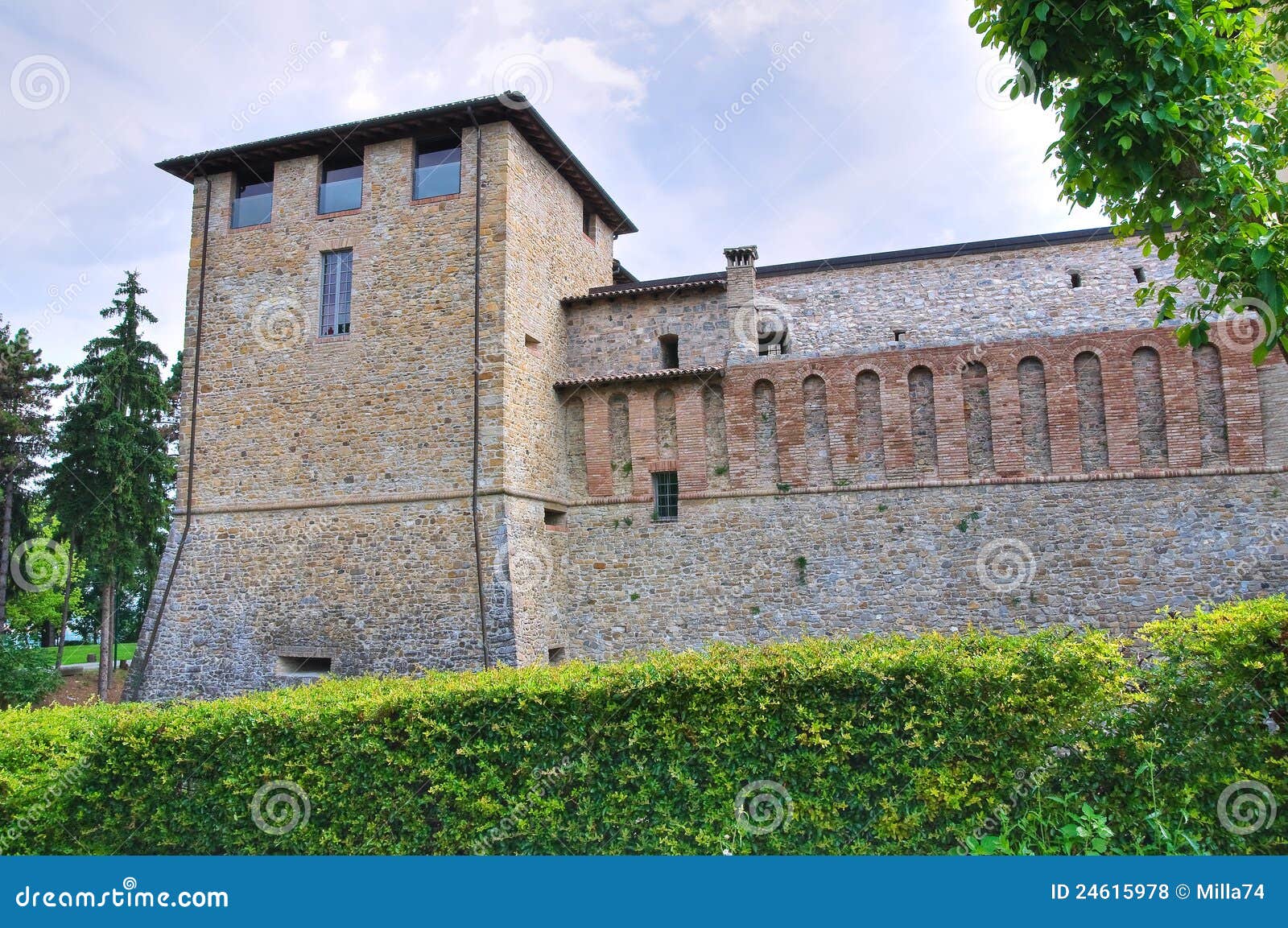 castle of felino. emilia-romagna. italy.