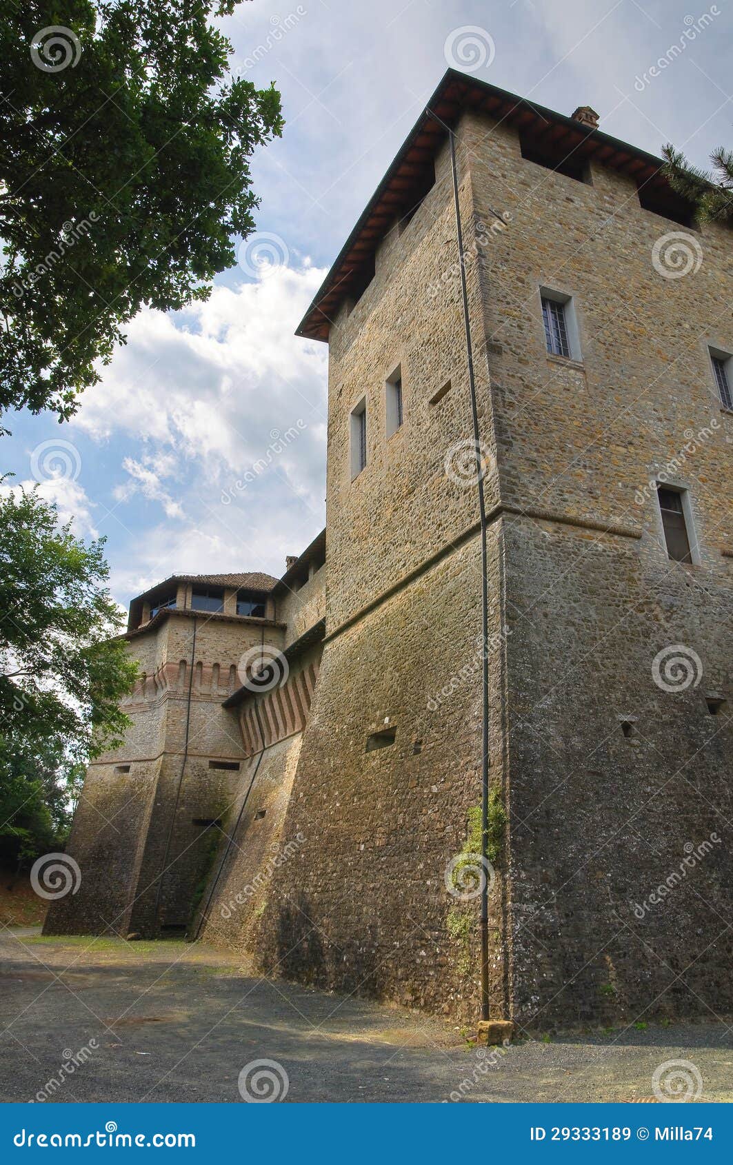 castle of felino. emilia-romagna. italy.