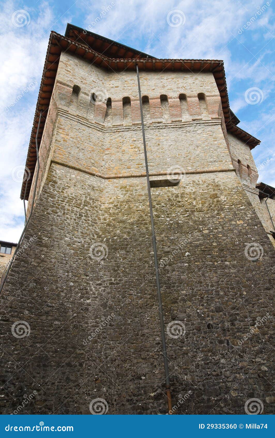 castle of felino. emilia-romagna. italy.
