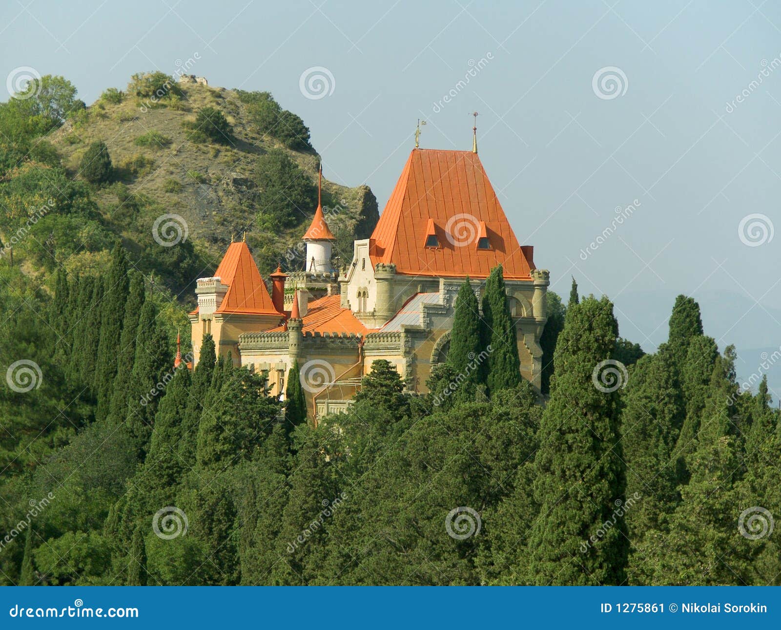 Castle In Forest Picture. Image 1275861