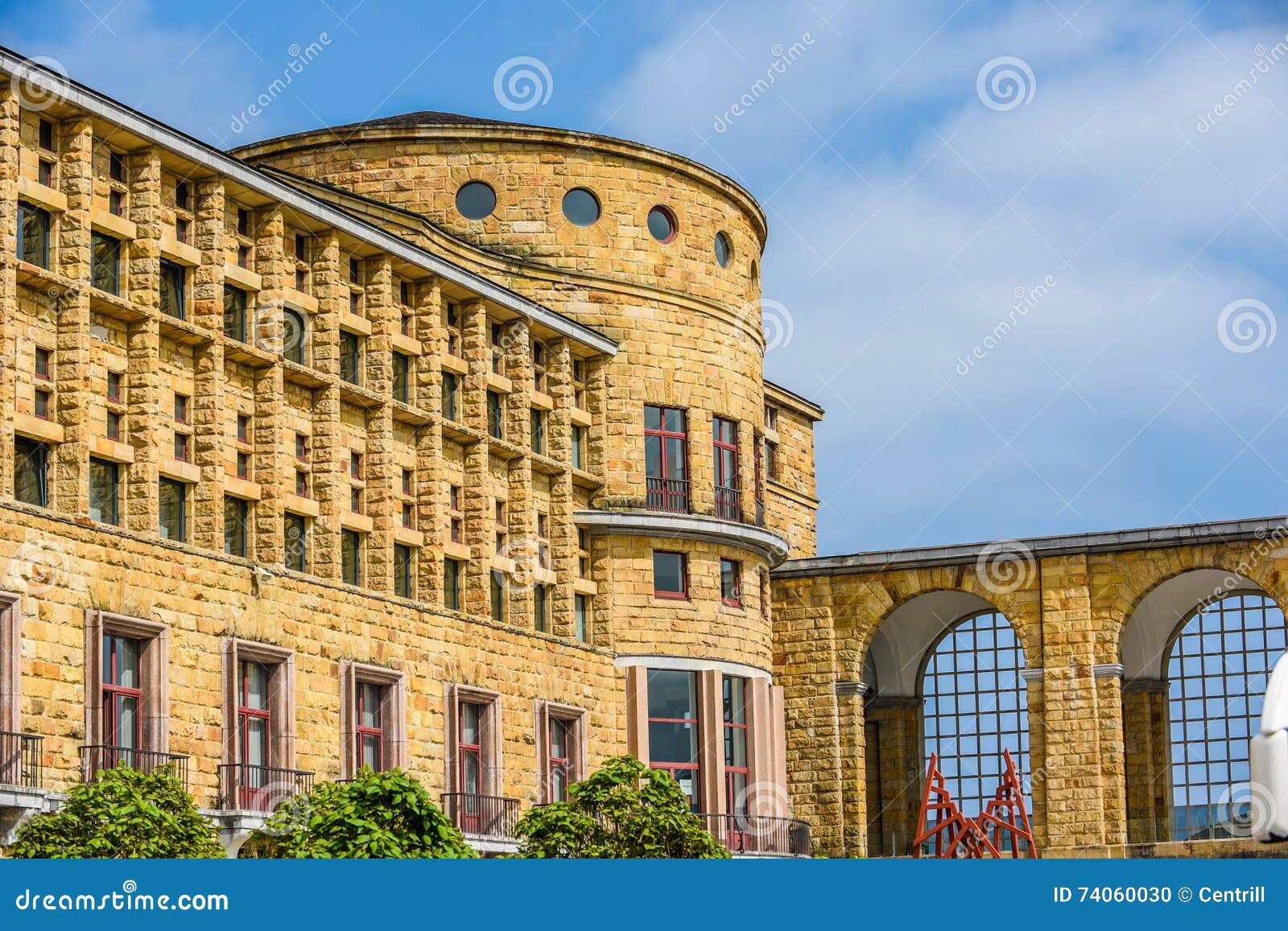 castle at gijon spain