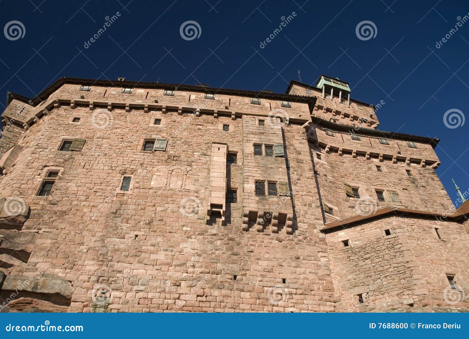 Castle of HautKoenigsbourg Stock Photo Image of history, power 7688600
