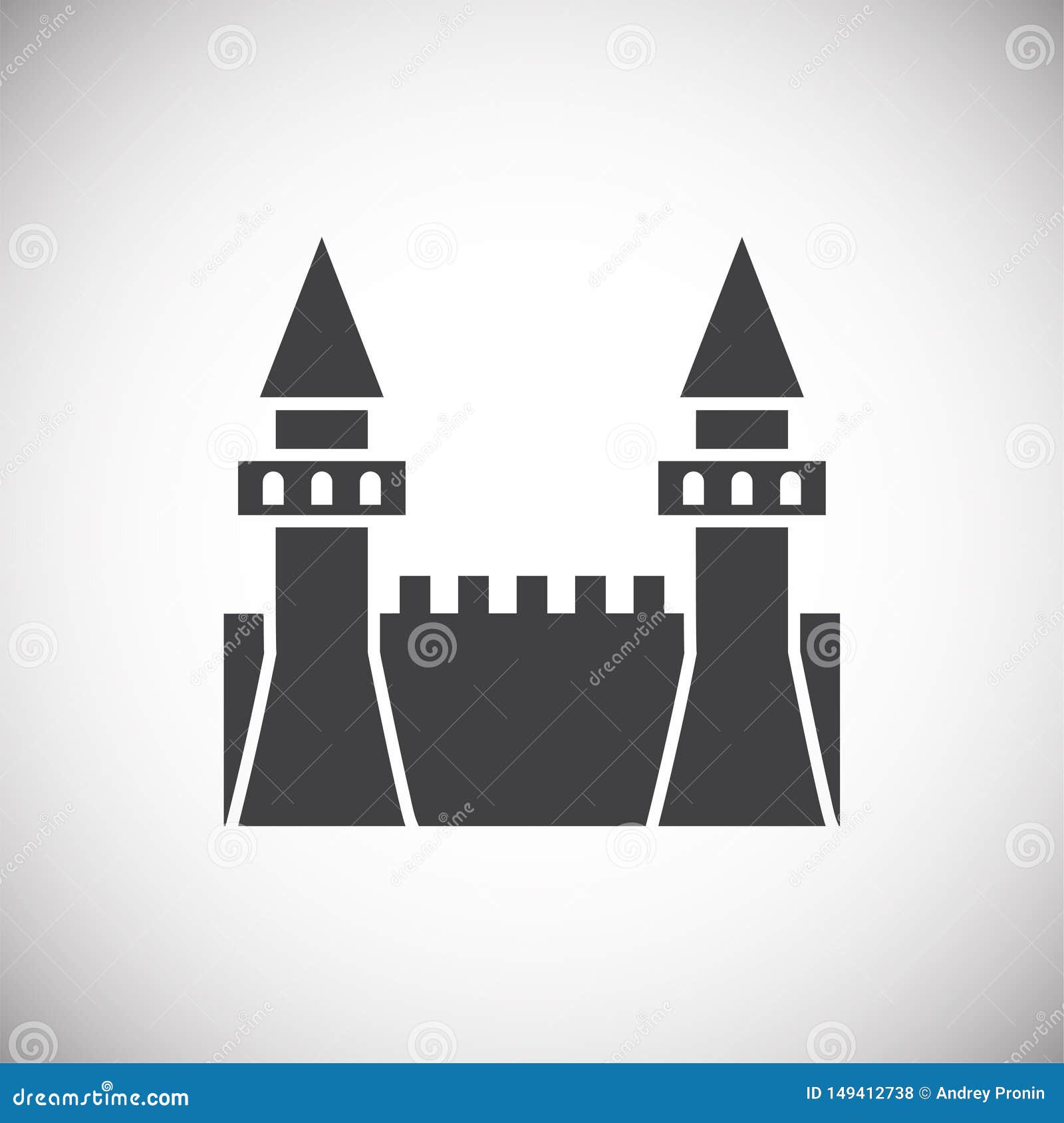 infographic icons castle infographic icons castle