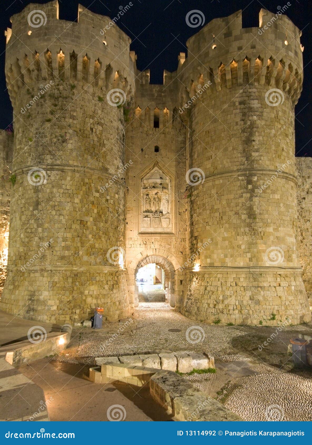 Palace of the Grand Master of the Knights, Rhodes Town, Greece Stock Photo  - Alamy