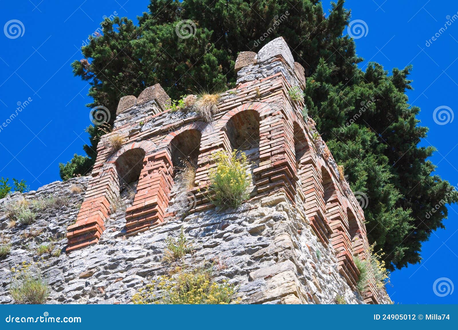 castle of montebello. emilia-romagna. italy.