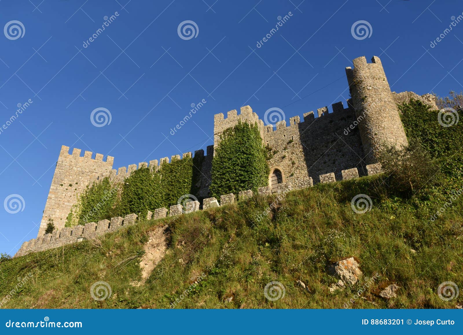 castle of montemor o velho, beiras region,